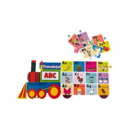 Puzzle educativ Trenuletul ABC [2]