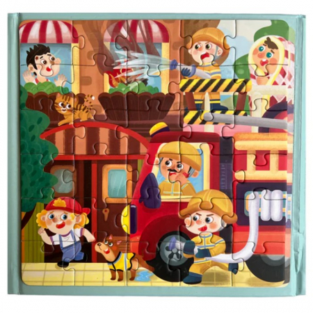 Puzzle magnetic 3 in 1 vehicule, alfabet si numere [1]