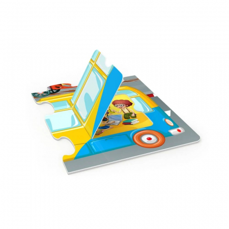 Puzzle Noriel - Vehicule cu Surprize, 36 piese [4]