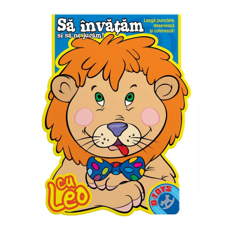 Cărţi de colorat - Să învățăm cu Leo – Joc de logică și desenat