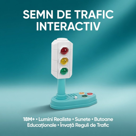 Semafor Interactiv Pentru Copii Cu Lumini Si Sunete [4]