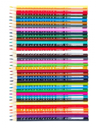 Set 36 de creioane colorate in cutie tip tub Keyroad [1]