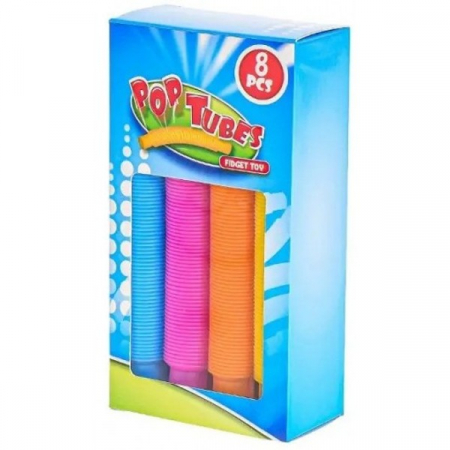 Set 8 jucarii senzoriale Fidget Pop Tubes [4]