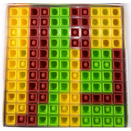 Set blocuri de construit din silicon POPYEAH Building Block Game [1]