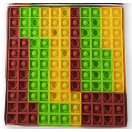 Set blocuri de construit din silicon POPYEAH Building Block Game [2]