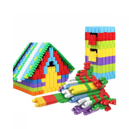 Set de construcţie educaţional cuburi Bullet Head - 160 de piese [3]