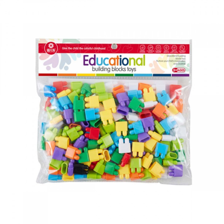 Set de construcţie educaţional cuburi Bullet Head - 160 de piese [1]