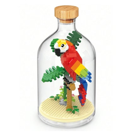 Set de construit in sticla de tip Lego 483 de piese Papagal [3]