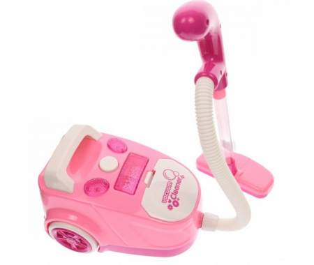 Jucării interactive - Set de curatenie aspirator cu sunete si lumini si spray pentru geamuri