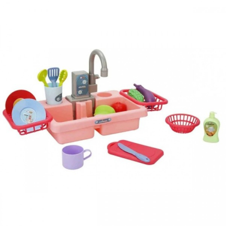 Jucării de rol - Set de joaca, Little Chef, Chiuveta mea de bucatarie