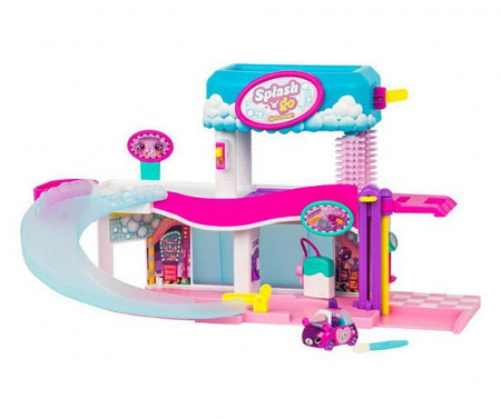 Set de joaca spalatoria auto Shopkins Cutie Cars Spa Wash [2]