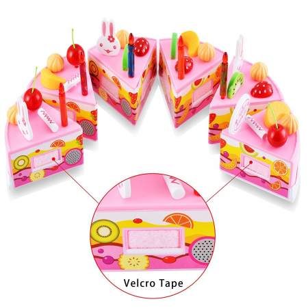 Set de jucarie tort aniversar cu sunete si lumini [3]