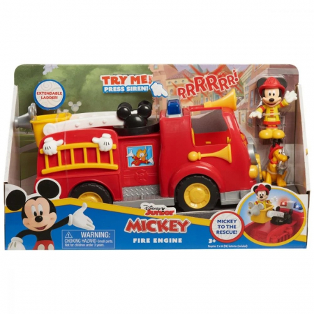 Jucării de rol - Set masina de pompieri si figurine, Disney Mickey Mouse