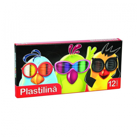 Art&Craft - Set plastilina 12 culori Colorarte