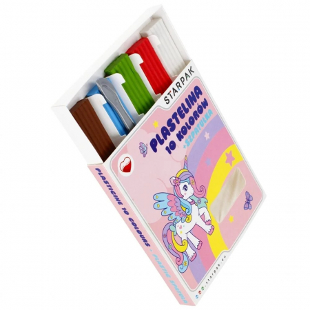 Set plastilina, Starpak, Unicorn, 10 buc [2]