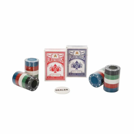 Set Poker, Smile Games, 100 jetoane si 2 pachete de carti [1]
