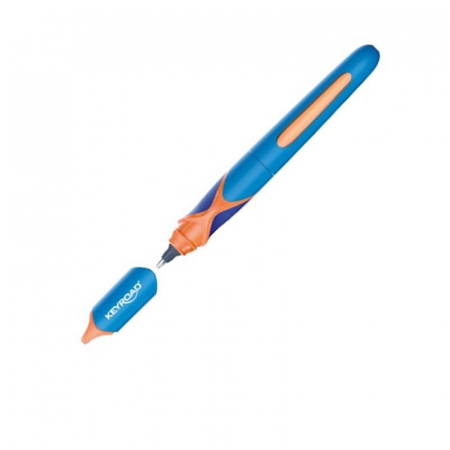 RECHIZITE - Stilou Roller Pen Exact Keyroad albastru+portocaliu