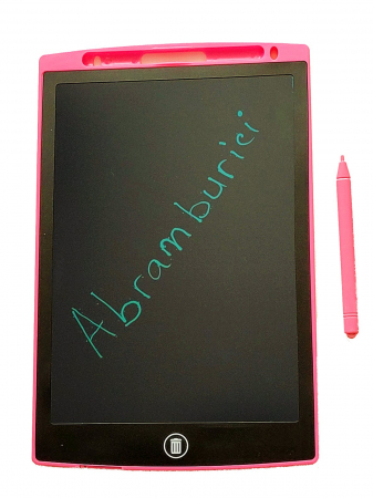 Tabletă LCD electronică 12 inch - Scrie și șterge diferite culori [4]