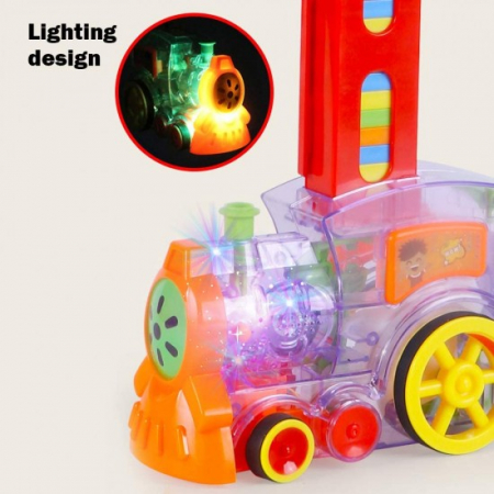 Trenuleţ interactiv DOMINO Electric Domino Train [7]