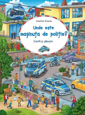 Cărţi de activităţi - Unde este masinuta de politie?