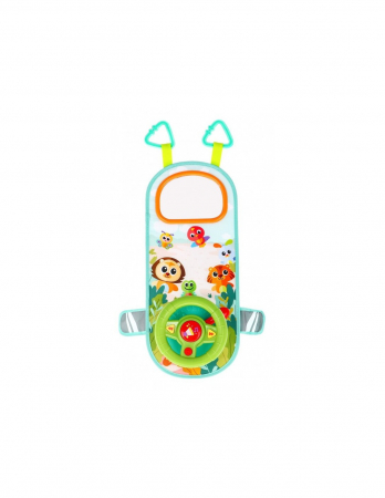 Volan auto cu sunete şi lumini pentru călătoriile cu maşina Hola Toys Car Steering Wheel [1]