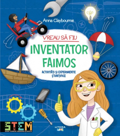 Cărţi de activităţi - Vreau să fiu inventator faimos