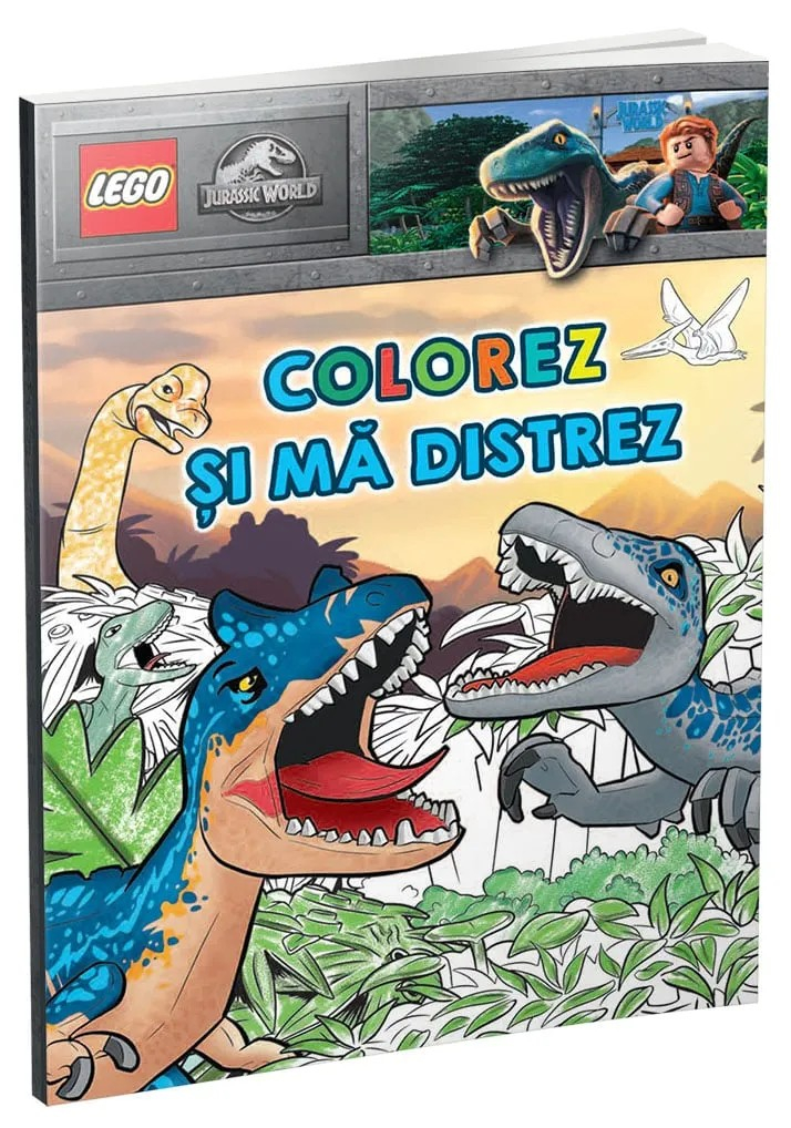 Colorez si ma distrez. Jurassic World