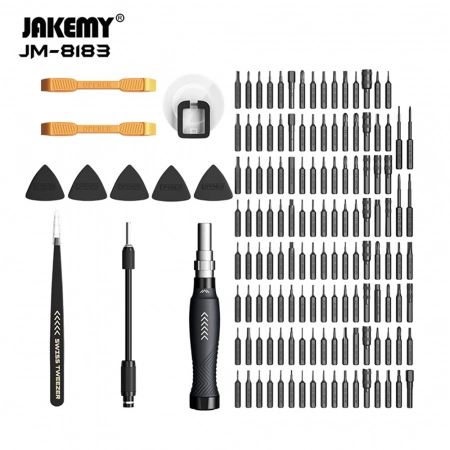 Jakemy - 145in1 Precision Screwdriver Set with Accessories - JM-8183