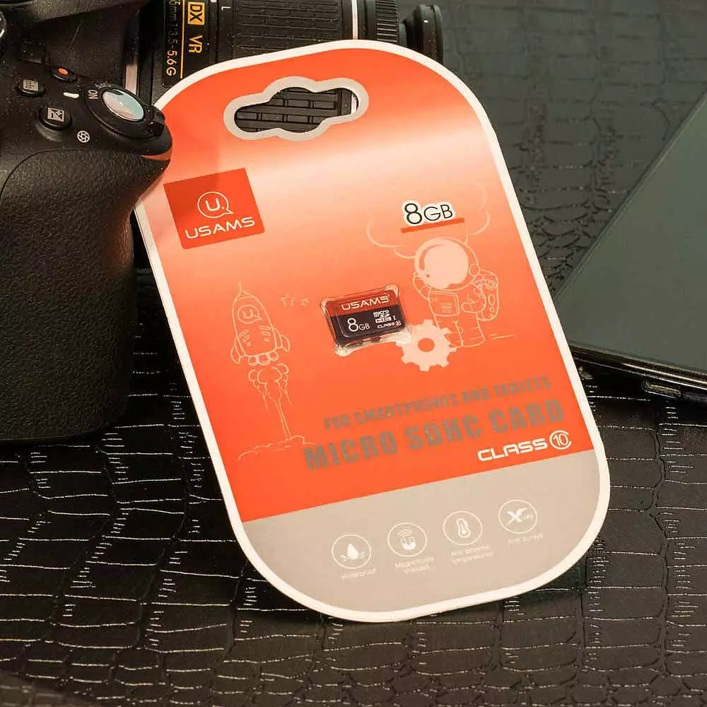 USAMS - High Speed TF Card 4G + Adapter