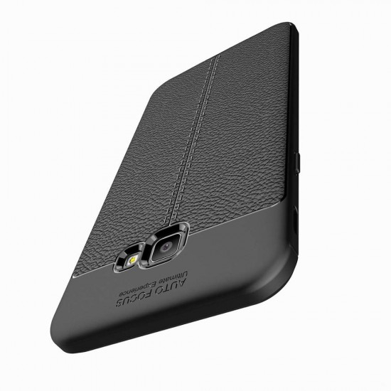 Husa Samsung Galaxy J4 Plus 2018 Silicon TPU Colorat Negru-Autofocus Black [2]