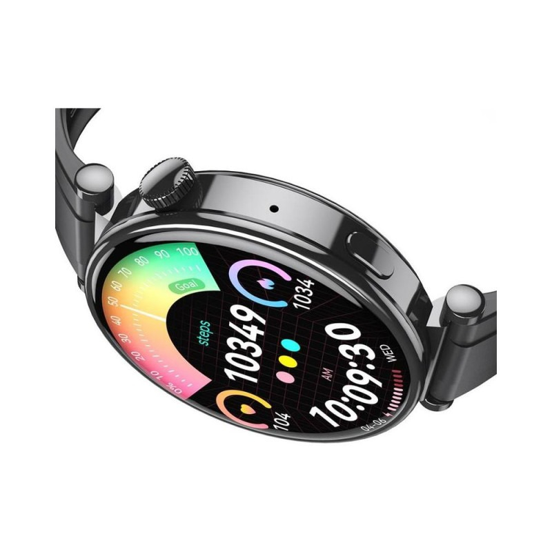 Ceas Smart Negru – AMOLED, Apeluri, Sănătate și IP68 - XO GT4 Mini [8]