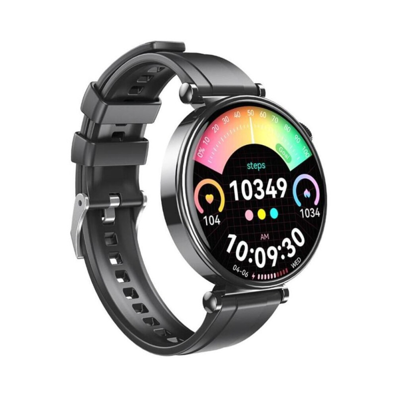 Ceas Smart Negru – AMOLED, Apeluri, Sănătate și IP68 - XO GT4 Mini [7]