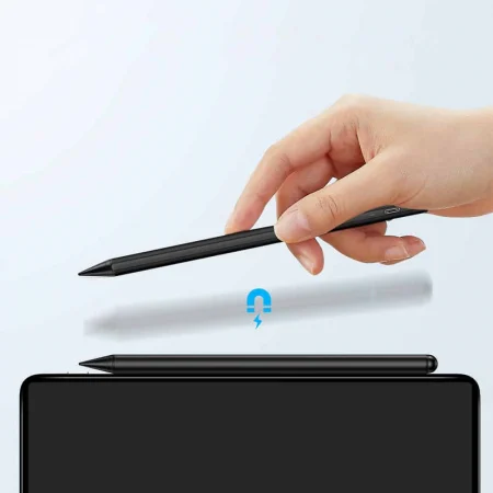 ESR - Stylus Pen Digital - with Palm Rejection, Power Saving Mode, Magnetic Attachment, iPad Compatible - White [2]