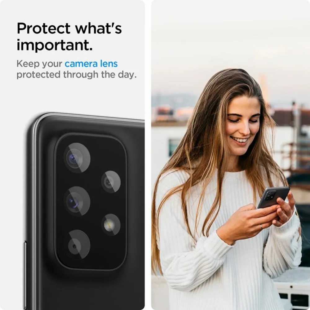 Folie de protectie camera Samsung Galaxy A33 5G / A53 5G / A73 5G Mocolo Negru [4]