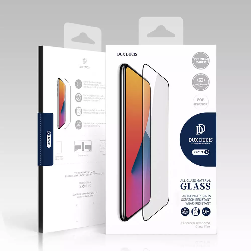 Folie de sticla iPhone 12 Mini DuxDucis Neagra [12]