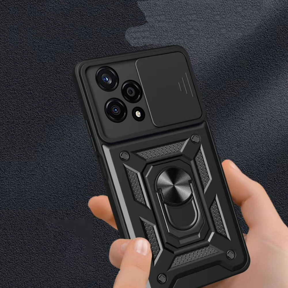 Husa Antisoc Honor 200  cu Protectie Camera Negru TCSS [2]