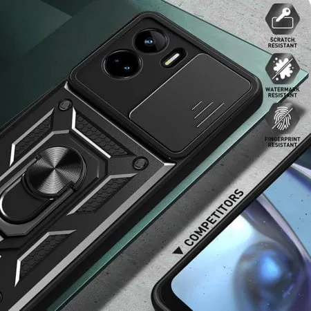 Husa Antisoc Honor 90 Lite  cu Protectie Camera Negru TCSS [4]