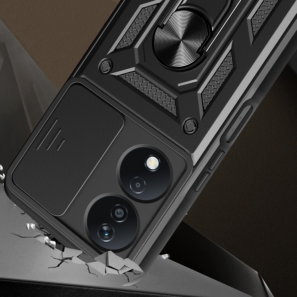 Husa Antisoc Honor X7b / X7b 5G / 90 SMART  cu Protectie Camera Roz TCSS [5]