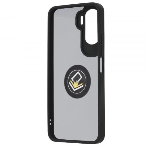 Husa Antisoc Huawei Honor 90 Lite cu Inel Negru Stand Glinth [3]