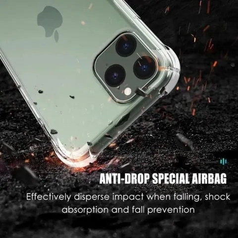 Husa antisoc iPhone 14 Pro Max  silicon transparent TSHP [2]