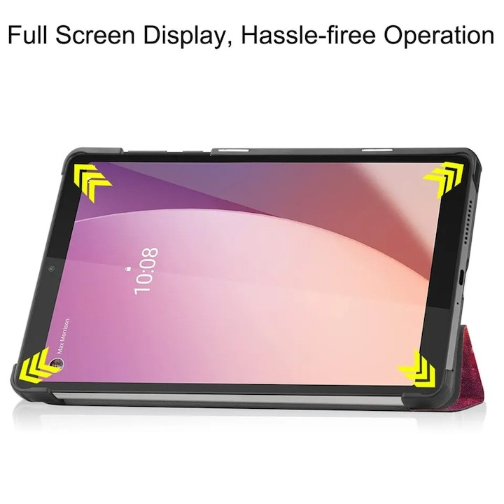 Husa pentru Lenovo Tab M10 Plus Gen 3 (TB-125F/TB-128F) Techsuit FoldPro Negru [5]