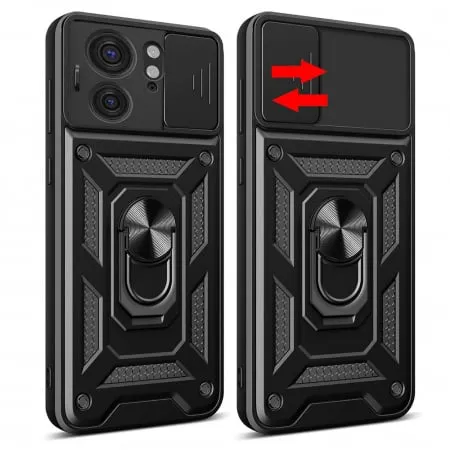 Husa Antisoc Motorola Edge 40  cu Protectie Camera Negru TCSS [7]