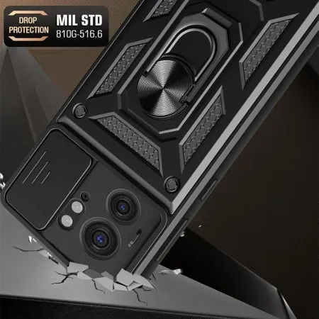 Husa Antisoc Motorola Edge 40  cu Protectie Camera Negru TCSS [2]