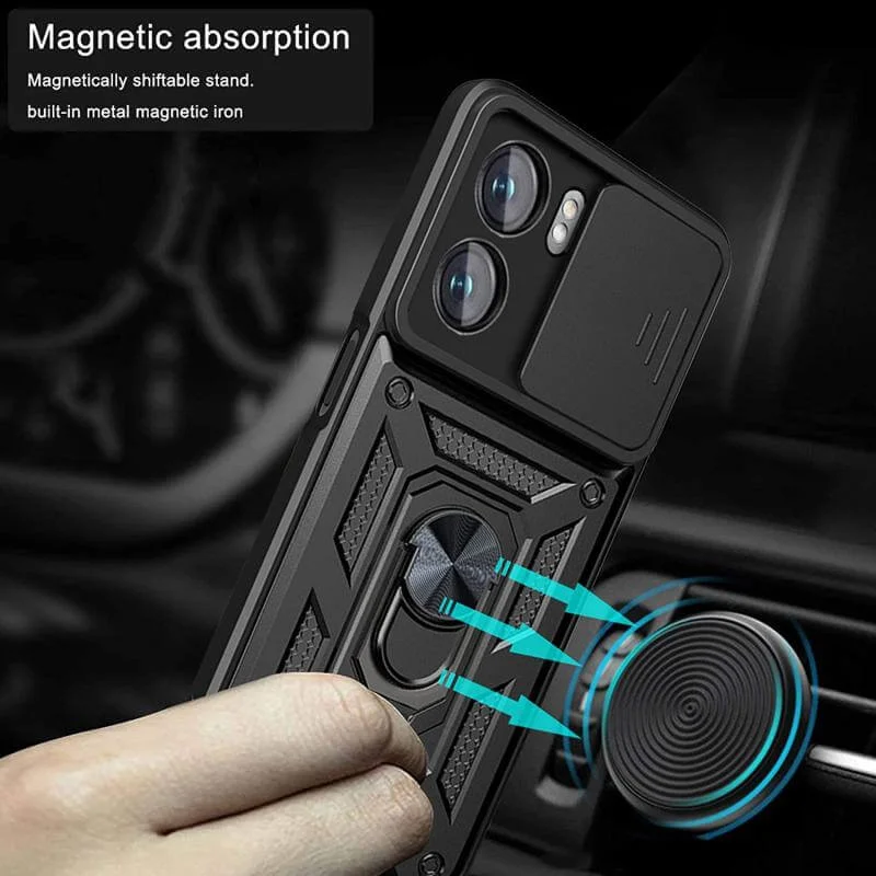 Husa Antisoc Oppo A57 4G / A57s / OnePlus Nord N20 SE cu Protectie Camera Negru TCSS [4]