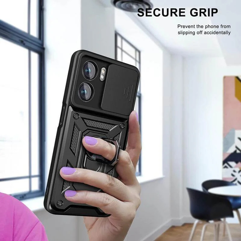 Husa Antisoc Oppo A57 4G / A57s / OnePlus Nord N20 SE cu Protectie Camera Negru TCSS [7]