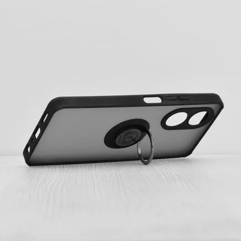 Husa Antisoc Oppo A58 4G cu Inel Negru Stand Glinth [2]