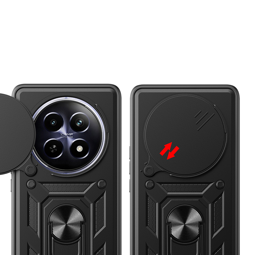 Husa Antisoc Oppo Reno12 F 4G / Reno12 F 5G / Reno12 FS  cu Protectie Camera Roz TCSS [2]