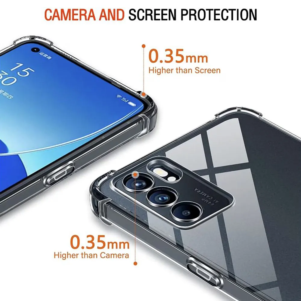 Husa antisoc Oppo Reno6 5G  silicon transparent TSHP [3]