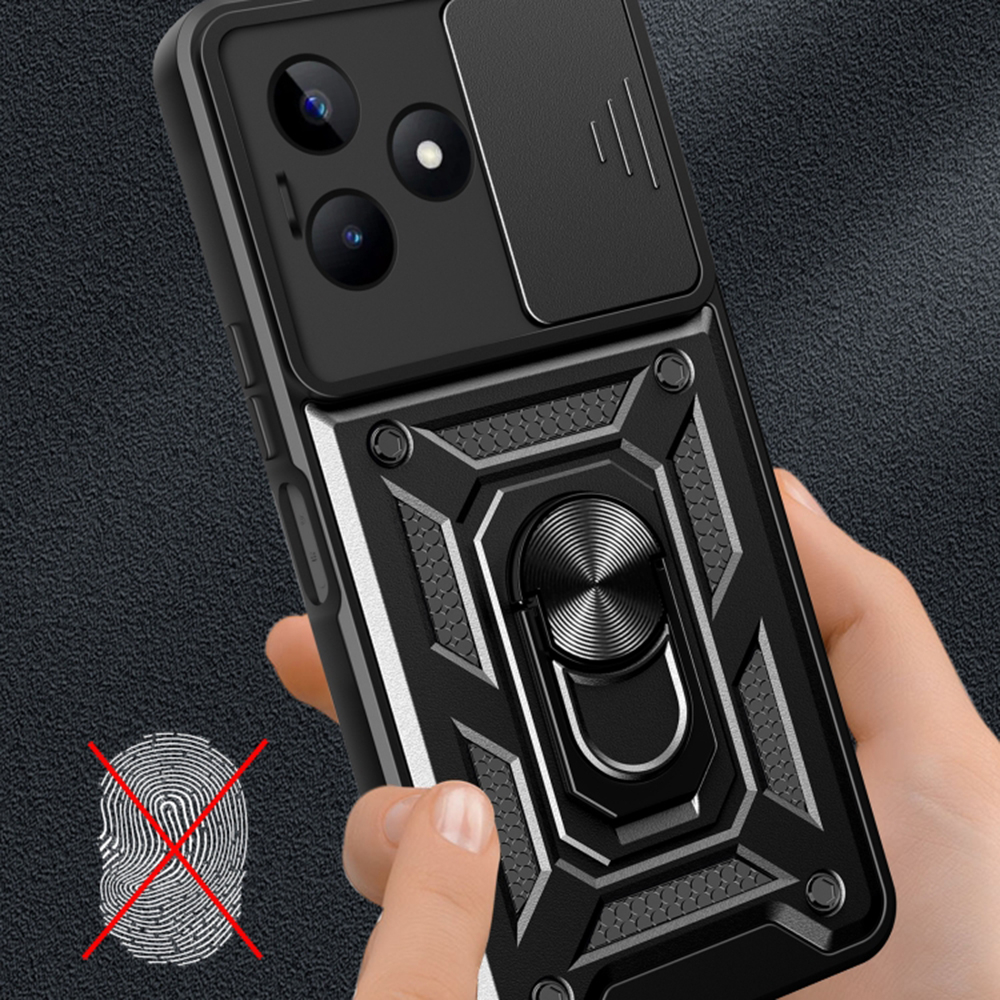 Husa Antisoc Realme C51 / Note 50 cu Protectie Camera Negru TCSS [6]
