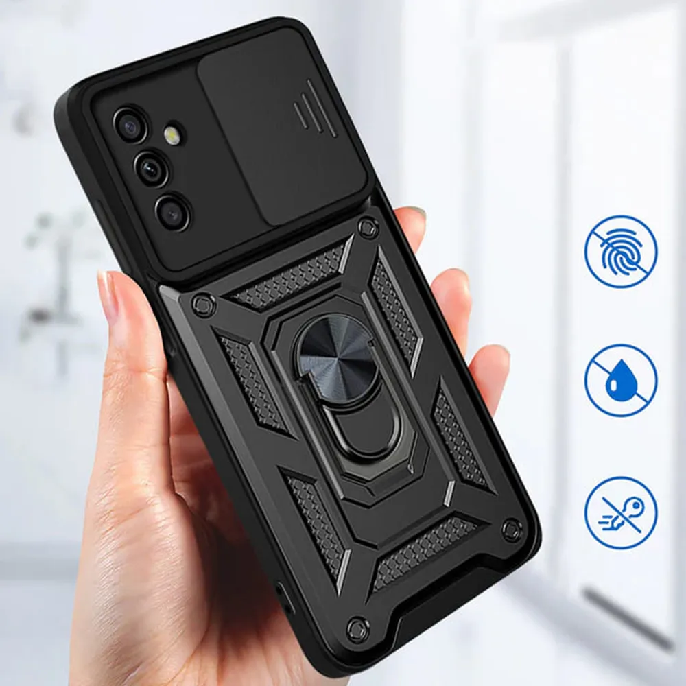 Husa Antisoc Samsung Galaxy A13 5G / A04s  cu Protectie Camera Negru TCSS [6]